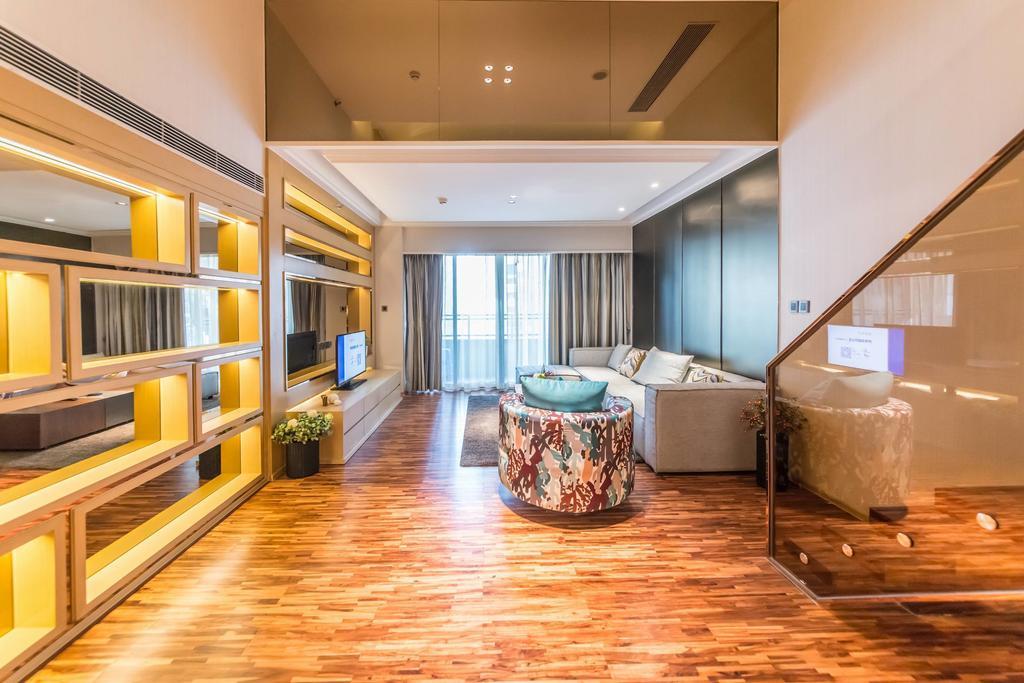 一呆公寓广州保利中达店 Cantón Exterior foto